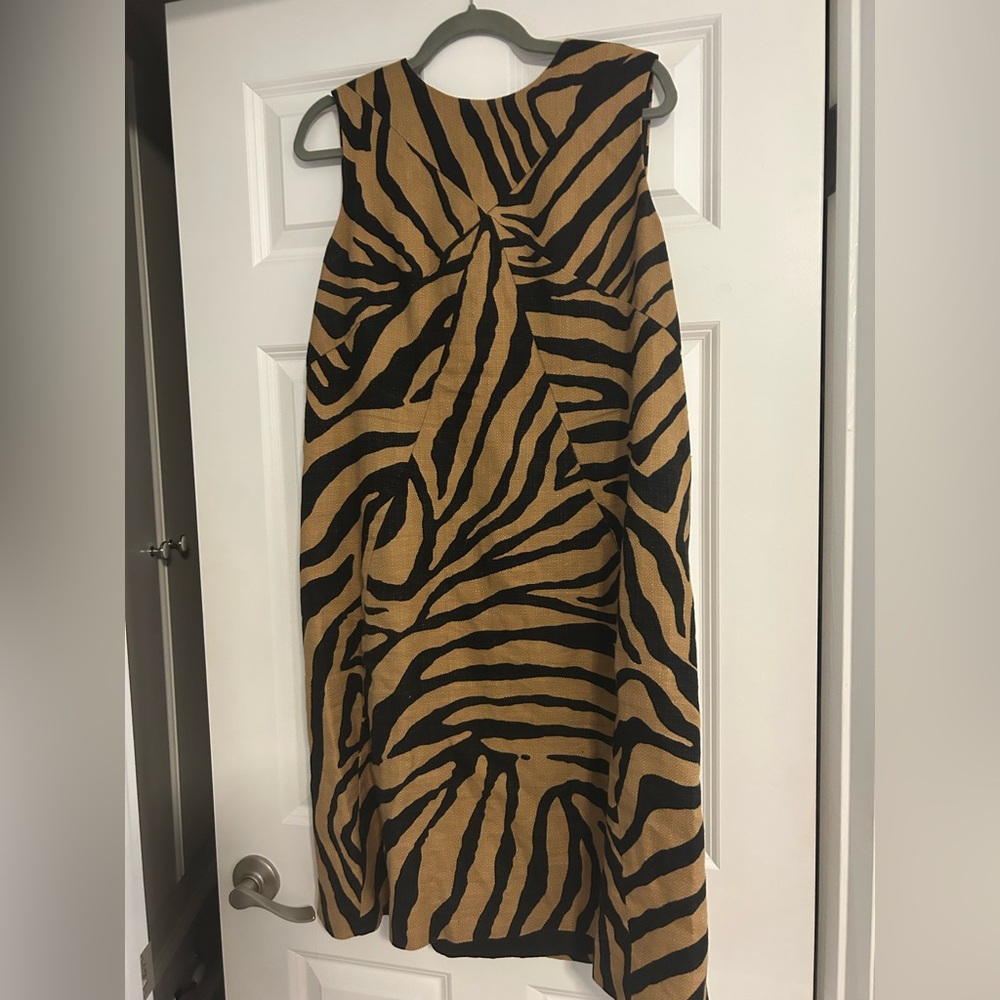 Animal print dress